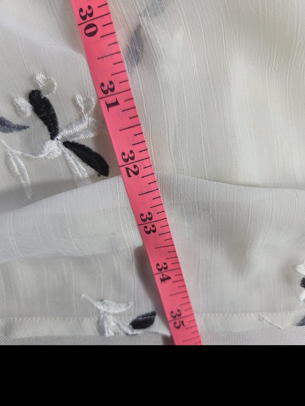 Anthropologie Feather Bone Cream Embroidered Boho Mini Dress 4 - Picture 14 of 14